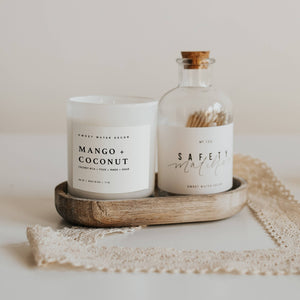 Mango and Coconut 11 oz Soy Candle - Decor & Gifts