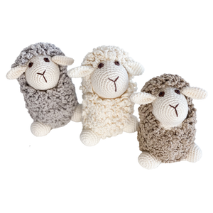 Organic cotton sheep-grey