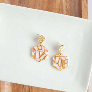 Roxy Earrings - Pumpkin Spice / Fall Earrings