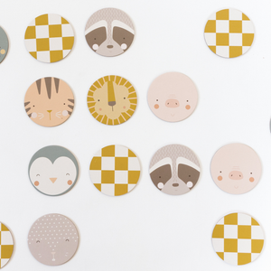 Memory Match - Animal Faces Memory Match Game