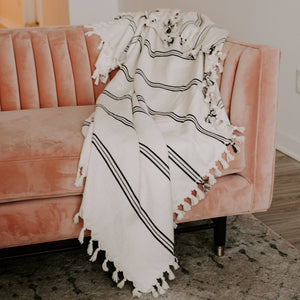 Taylor Turkish Throw Blanket - Home Decor & Gifts
