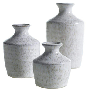 Pottery bud vase
