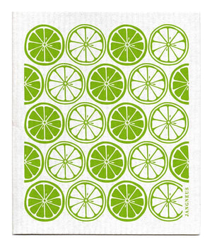 Swedish Dishcloth - Citrus - Green: Green