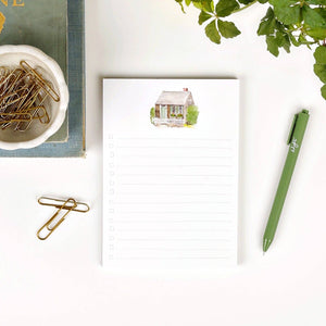 checklist notepad: Cottage