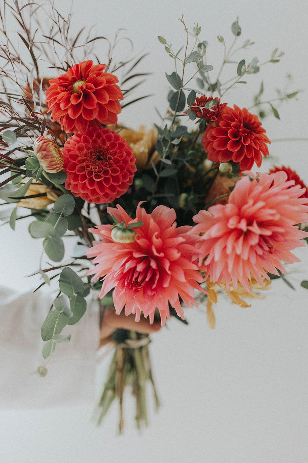 Local, seasonal, medium bouquet, full garden bouquet 