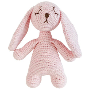 Stuffed animal toy, small bunny, organic cotton