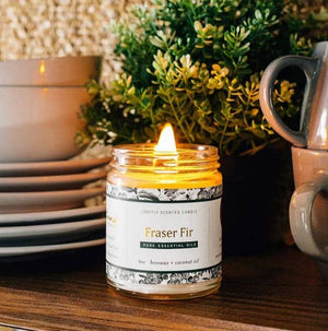 Fir Needle & Pine Essential Oil Jar Candle