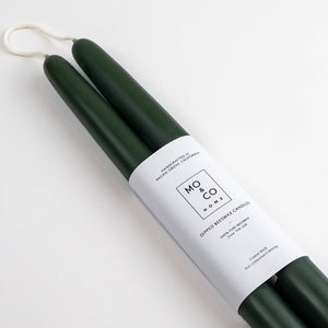 10" Candles | Forest Green