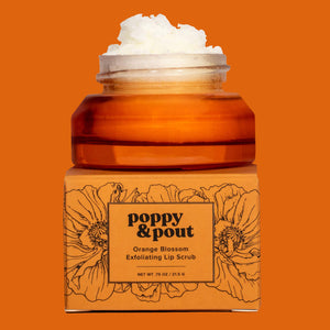 Lip Scrub, Poppy & Pout