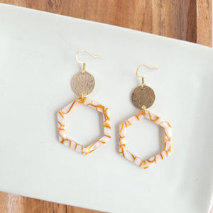 Lennox Earrings - Pumpkin Spice / Fall Earrings